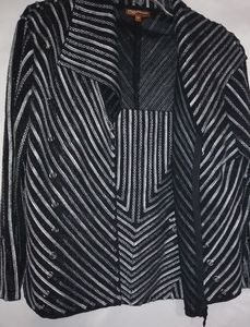 Vintage Black Silver Ribbon Grommet Set 14 Plus